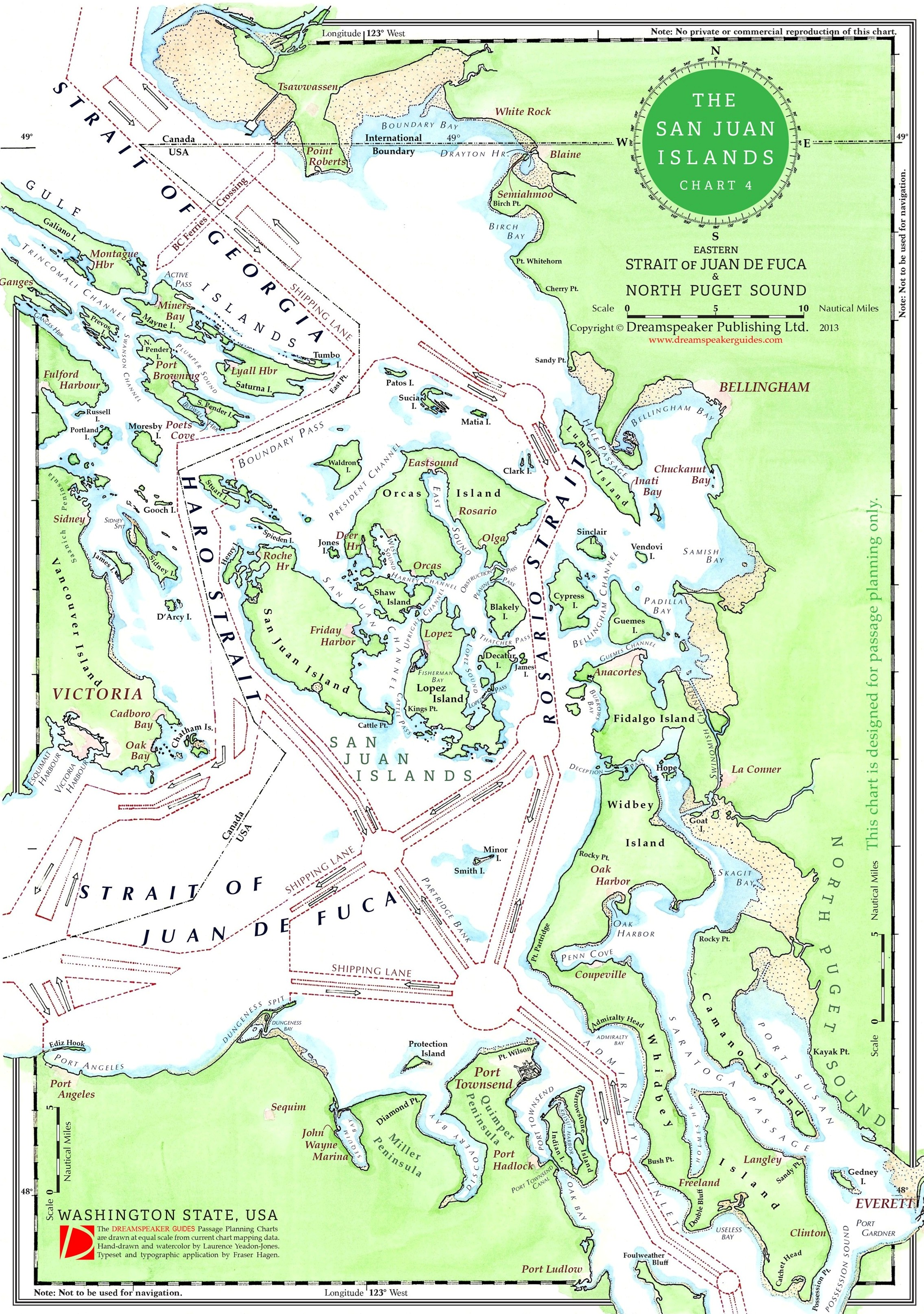 Current Charts San Juan Islands