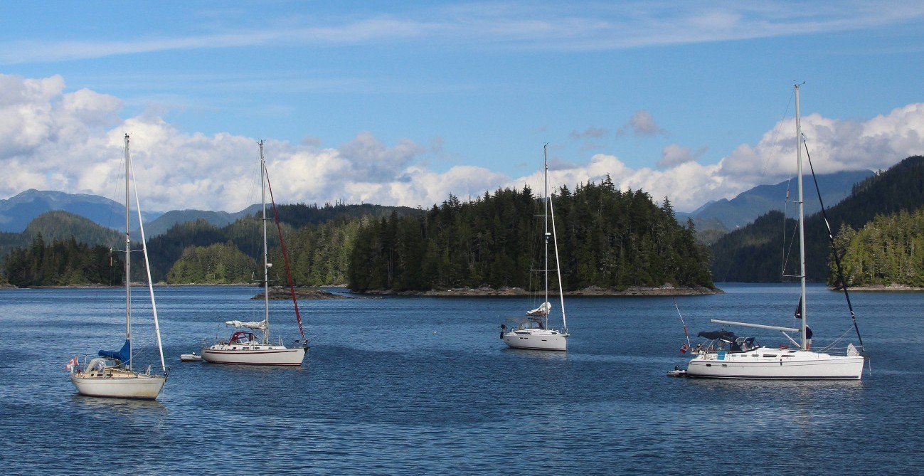 Flotilla Sailing BC