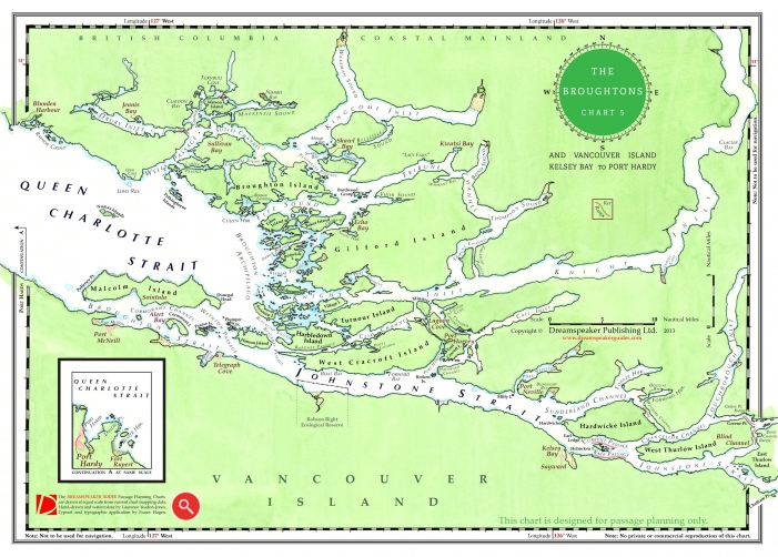 Broughton Archipelago Map